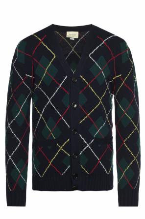 Appliqued cardigan, zdjęcie 1 Appliqued cardigan od Gucci